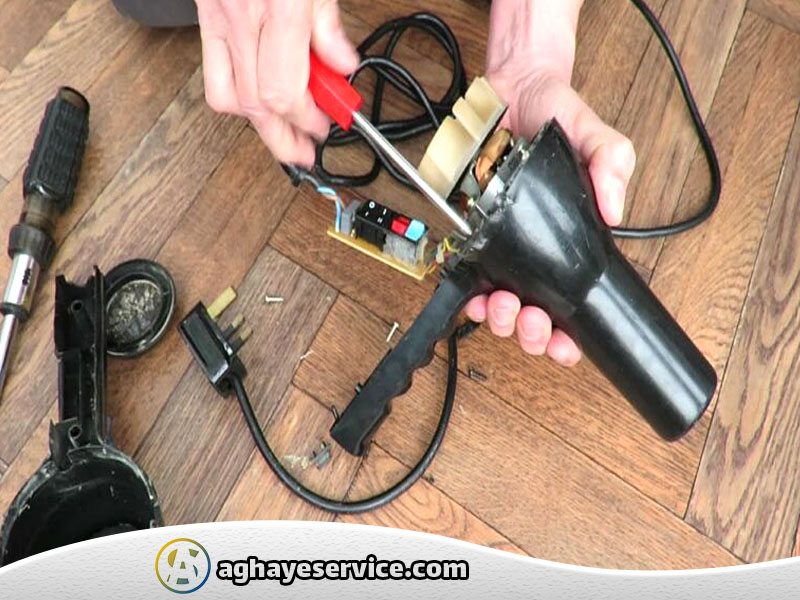 تعمیر سشوار در اصفهان - آقای سرویس