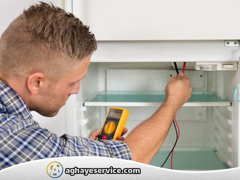تعمیر یخچال در منزل - آقای سرویس