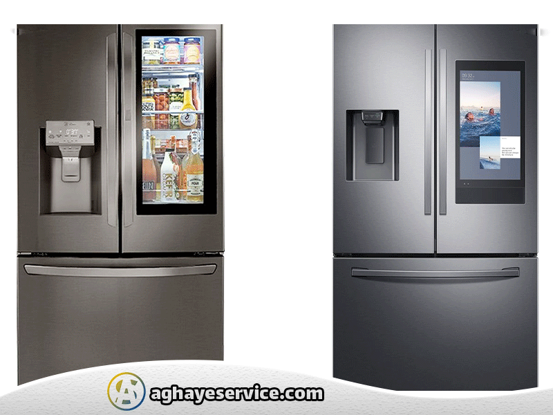 تفاوت یخچال ال جی با یخچال سامسونگ -آقای سرویس