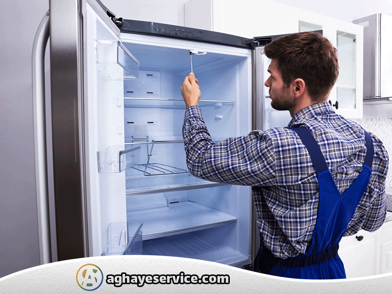 بررسی عیب ها و مشکلات رایج یخچال سامسونگ - آقای سرویس