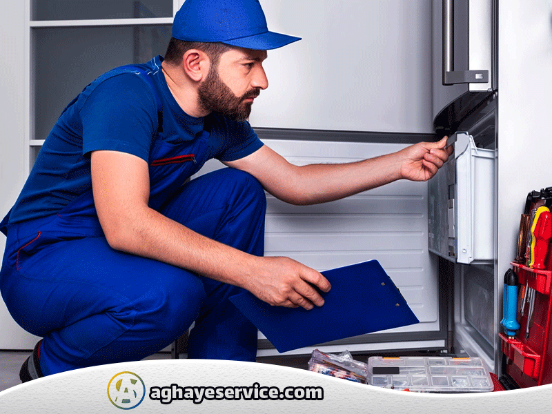 بررسی عیب ها و مشکلات رایج یخچال سامسونگ - آقای سرویس