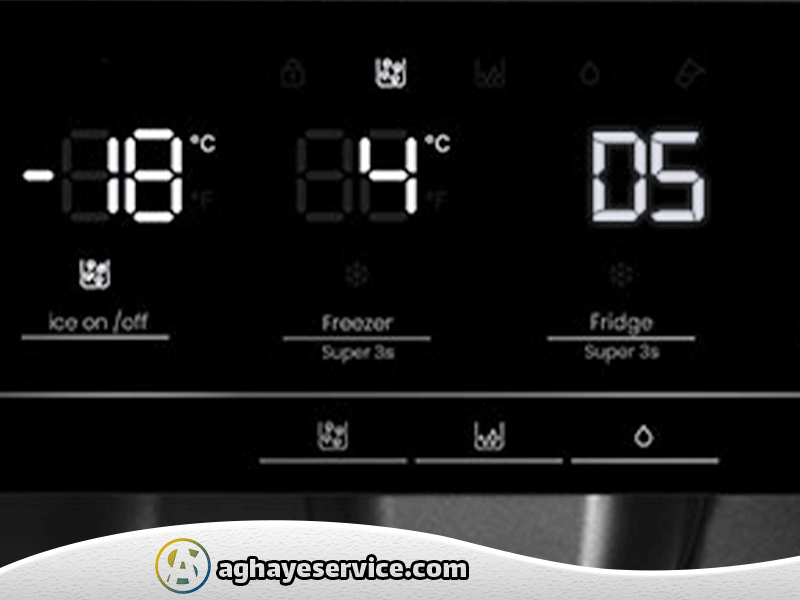 ارور های یخچال کنوود - آقای سرویس