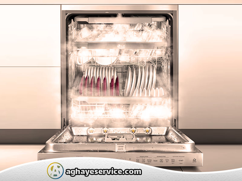 ارور ماشین ظرفشویی ال جی