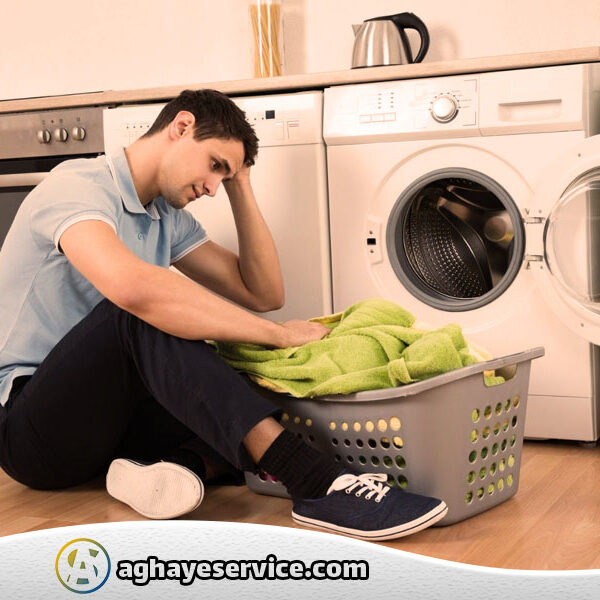 علت صدای ماشین لباسشویی - آقای سرویس