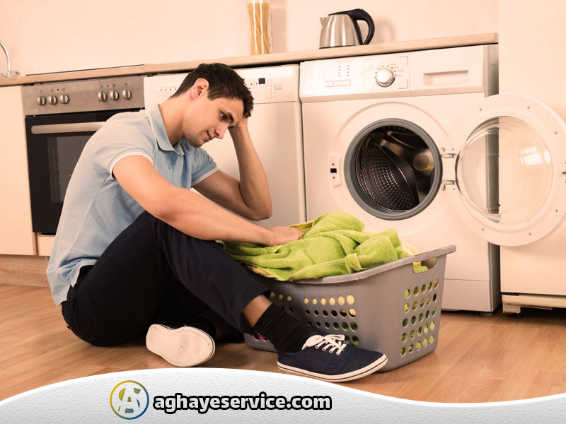 علت صدای ماشین لباسشویی - آقای سرویس