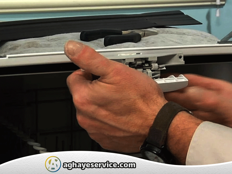 علت قفل نشدن درب ماشین ظرفشویی - آقای سرویس