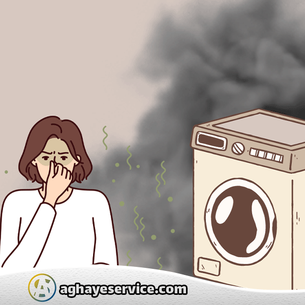 چرا بوی سوختگی از ماشین لباسشویی می آید؟ - آقای سرویس