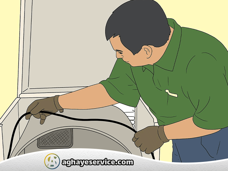 چرا بوی سوختگی از ماشین لباسشویی می آید؟ - آقای سرویس