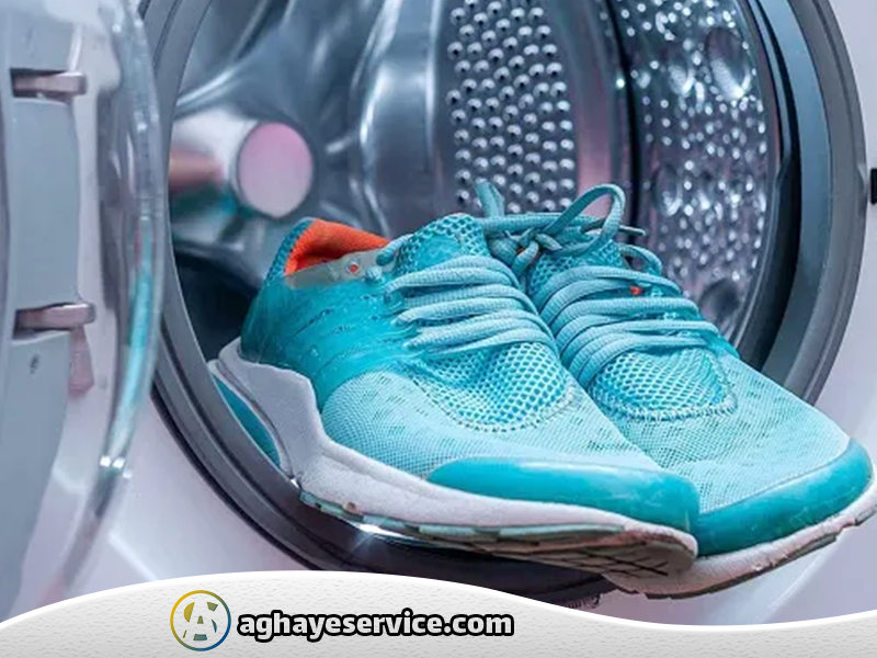نحوه شستن کفش در ماشین لباسشویی - آقای سرویس