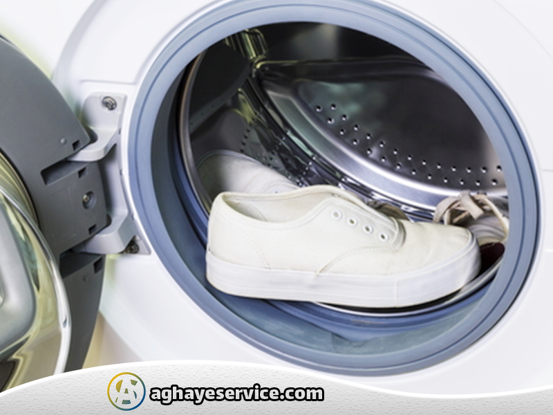 نحوه شستن کفش در ماشین لباسشویی - آقای سرویس
