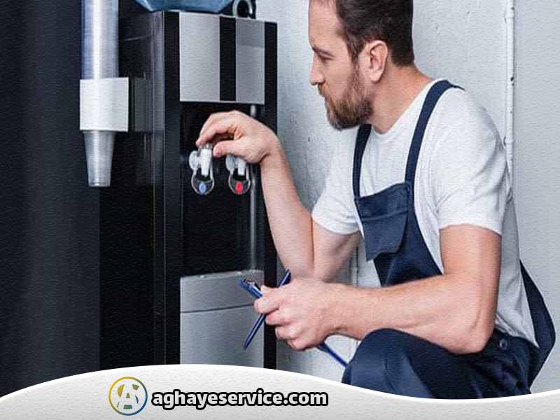 علت سرد نشدن آب یخچال ساید ال جی