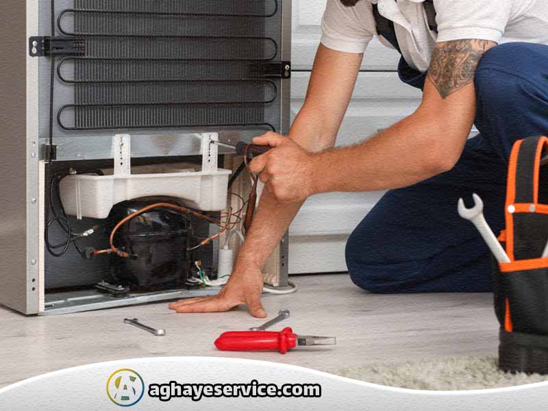 علت سرد نشدن آب یخچال ساید ال جی 