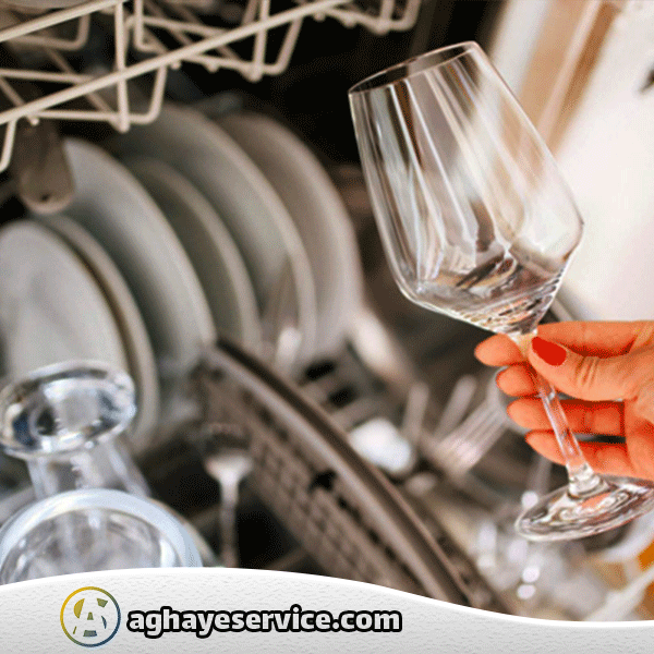 علت کدر شدن ظروف در ماشین ظرفشویی - آقای سرویس