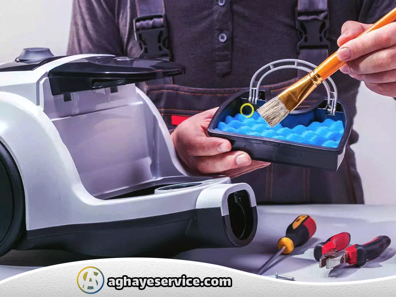 چگونه جاروبرقی را باز کنیم - آقای سرویس