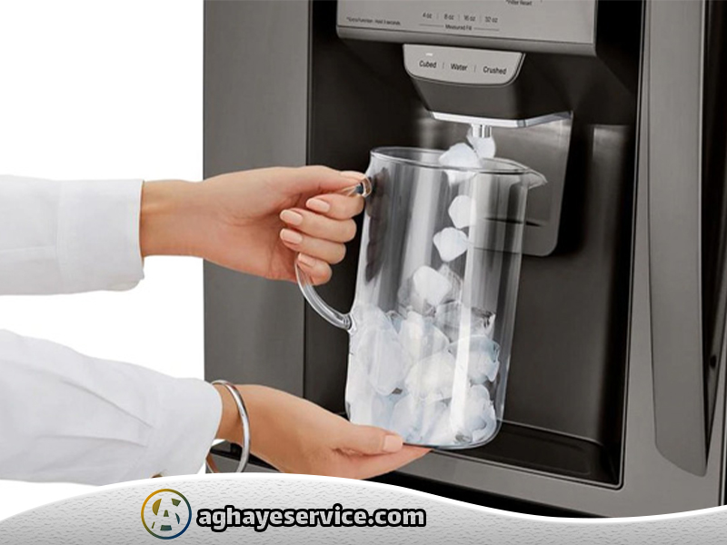 نحوه کار با پنل یخچال ساید-آقای سرویس 