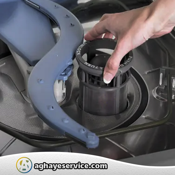 نحوه تمیز کردن فیلتر ماشین ظرفشویی - آقای سرویس