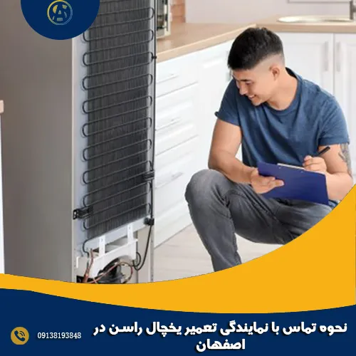 نحوه تماس با نمایندگی تعمیر یخچال راسن در اصفهان نحوه تماس با نمایندگی تعمیر یخچال راسن در اصفهان