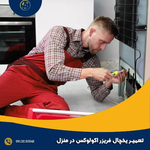 تعمیر یخچال فریزر اکولوکس در منزل