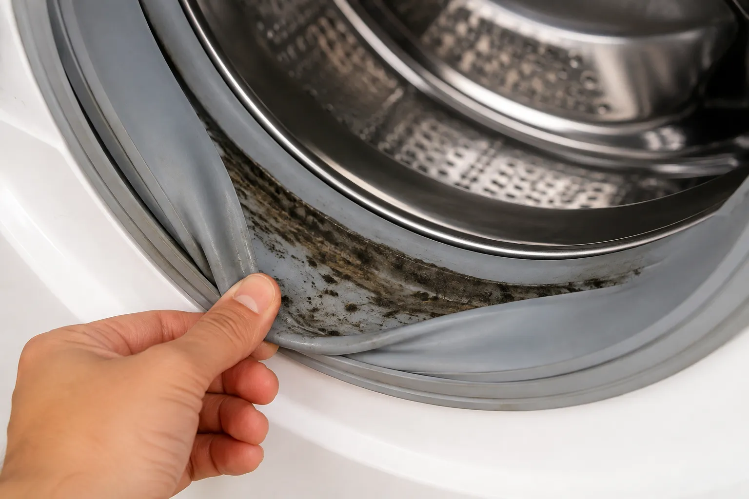 علت کپک زدن لاستیک ماشین لباسشویی
