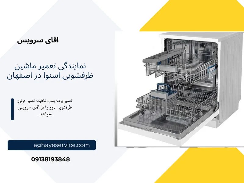 تعمیر ماشین ظرفشویی اسنوا در اصفهان